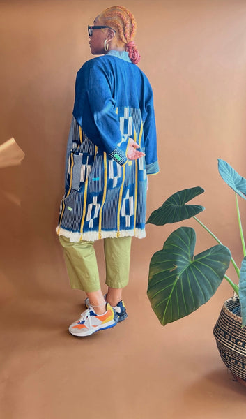 TEMI | Indigo Cloth Kimono