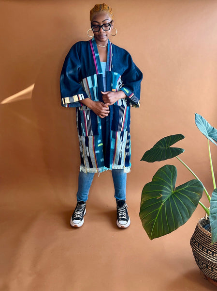 IXIA | Indigo Cloth Kimono