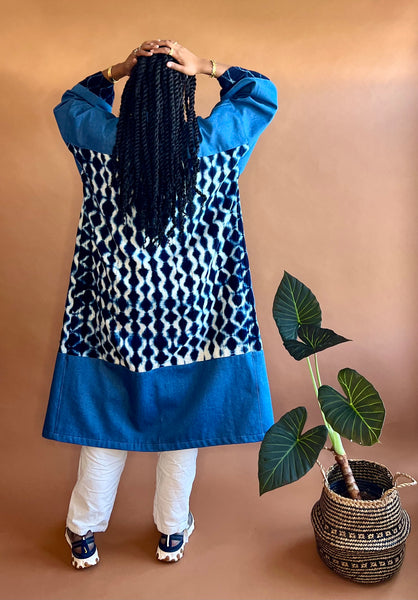 NYOKA | Indigo-Cloth Kimono