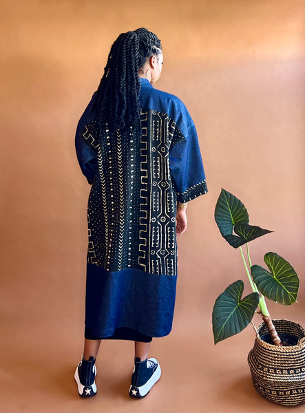 KENDI | Mud-Cloth Kimono