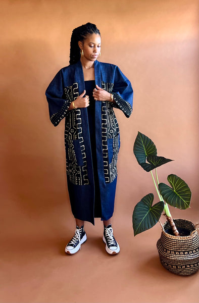 KENDI | Mud-Cloth Kimono