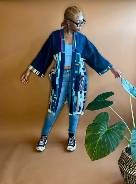 IXIA | Indigo Cloth Kimono