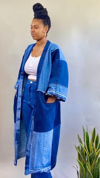SAVANNAH | Recycled Denim Kimono
