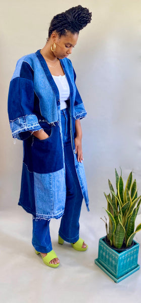 SAVANNAH | Recycled Denim Kimono