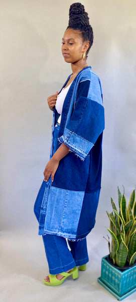 SAVANNAH | Recycled Denim Kimono