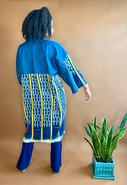 ISSA | Indigo Cloth Kimono
