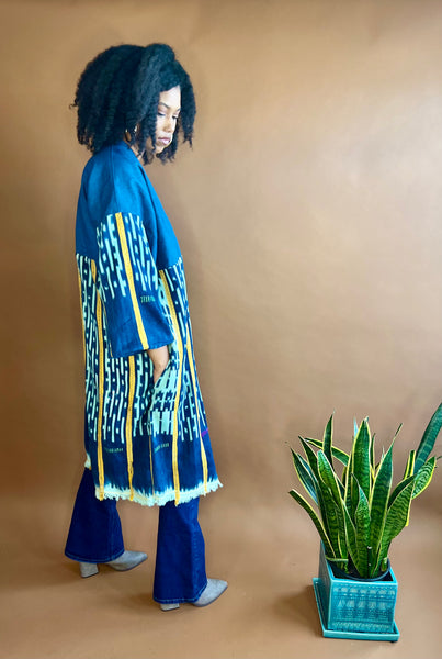 ISSA | Indigo Cloth Kimono
