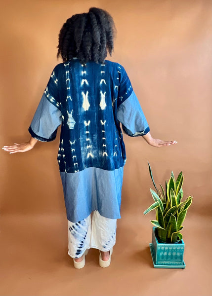 ORI | Indigo-Denim Kimono