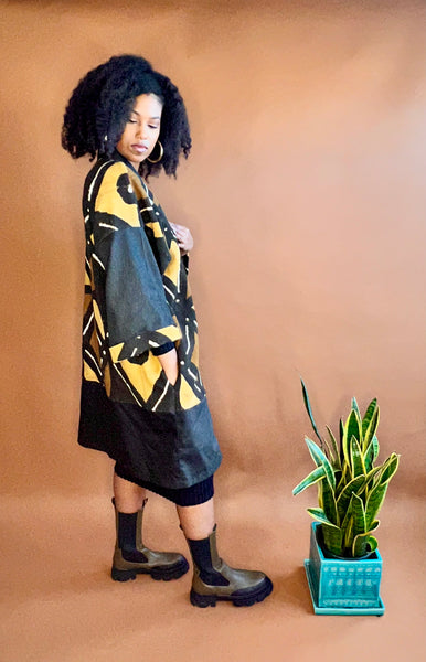 ZURI | Mud-cloth Kimono