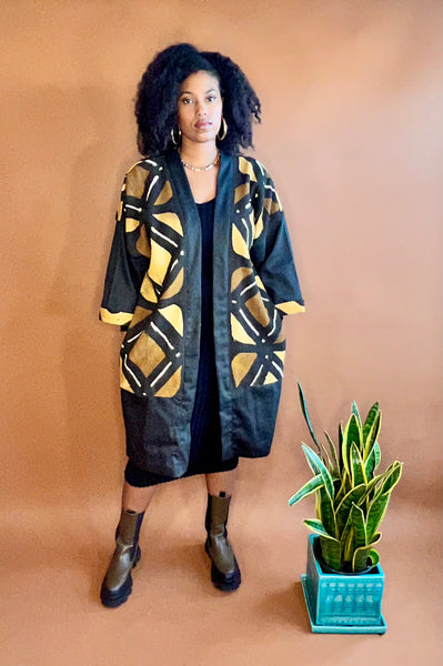 ZURI | Mud-cloth Kimono