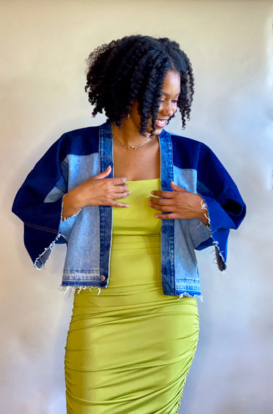 MAKENA | Recycled Denim Kimono