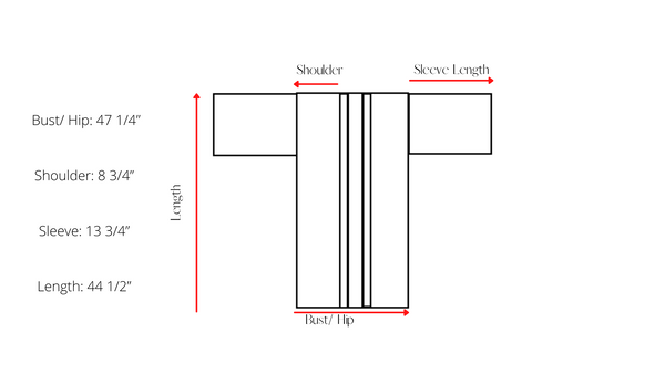 SAVANNAH | Recycled Denim Kimono