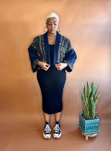 NYZEIRE | Mud-Cloth Kimono