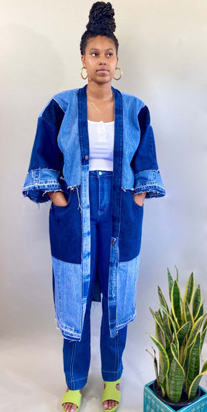SAVANNAH | Recycled Denim Kimono
