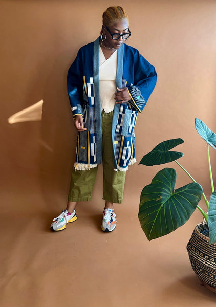 TEMI | Indigo Cloth Kimono