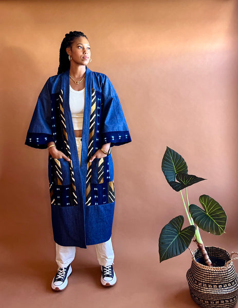 DAKARAI | Mud-Cloth Kimono