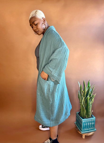 SELENE | Cotton Gauze Kimono
