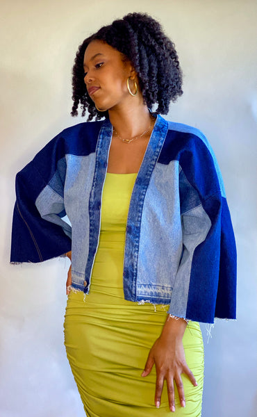 MAKENA | Recycled Denim Kimono