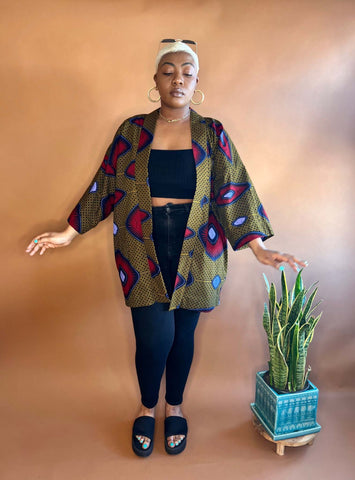 ESI | Cotton Print Kimono